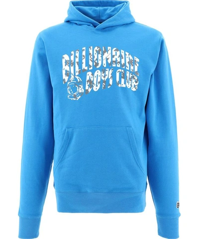 Shop Billionaire Boys Club "arch Logo" Hoodie In Light Blue