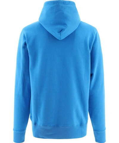 Shop Billionaire Boys Club "arch Logo" Hoodie In Light Blue