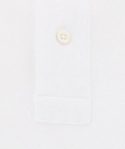 Shop Ami Alexandre Mattiussi "ami De Coeur" Polo Shirt In White