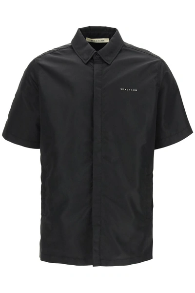 Shop Alyx 1017  9sm Nylon Shirt In Black