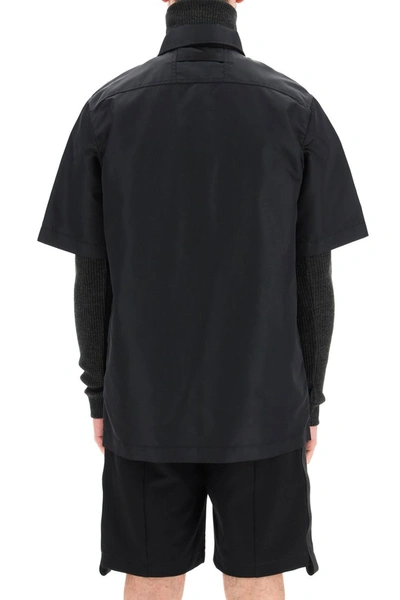 Shop Alyx 1017  9sm Nylon Shirt In Black