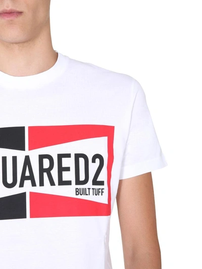 Shop Dsquared2 Crew Neck T-shirt In White