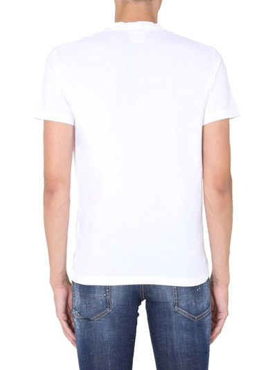 Shop Dsquared2 Crew Neck T-shirt In White