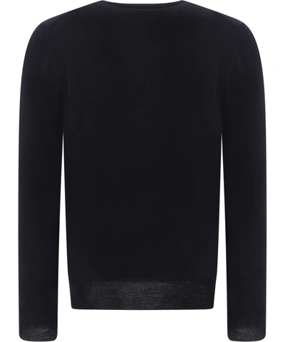 Shop Alexander Mcqueen "skull" Sweater In Blue