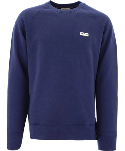 Shop Nudie Jeans "samuel" Sweatshirt In Blue