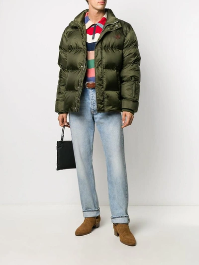 Shop Gucci Coats Green