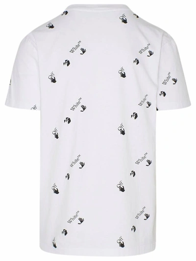 Shop Off-white White Ow Allover T-shirt