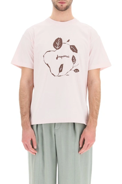 Shop Jacquemus Jean T-shirt In Light Pink