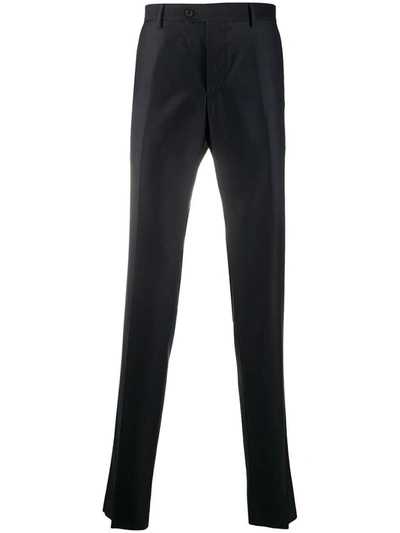 Shop Ferragamo Salvatore  Trousers Blue