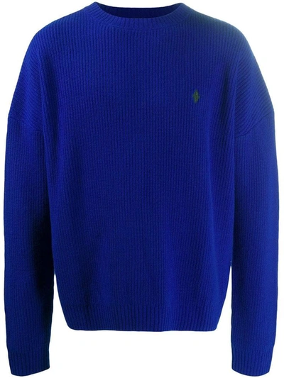Shop Marcelo Burlon County Of Milan Marcelo Burlon Sweatshirts In Blue Black