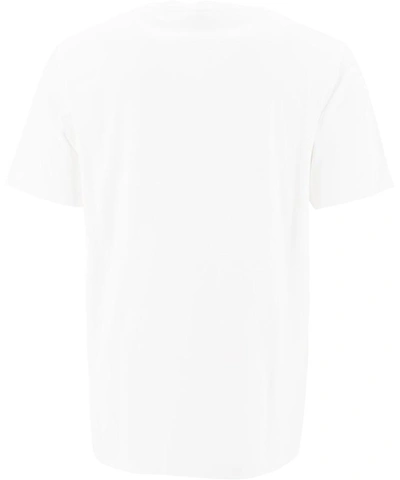 Shop Acne Studios Crewneck Cotton T-shirt In White