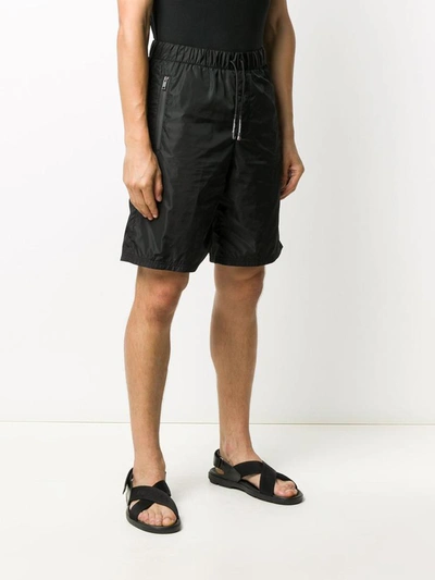 Shop Givenchy Shorts In Nero