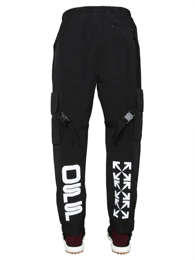 Shop Off-white Cargo Pants In Black