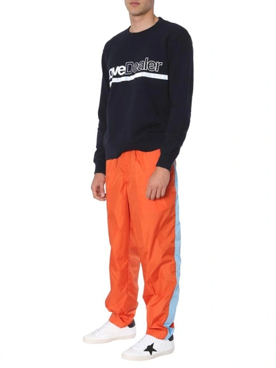 Shop Comme Des Garçons Shirt Jogging Pants In Orange