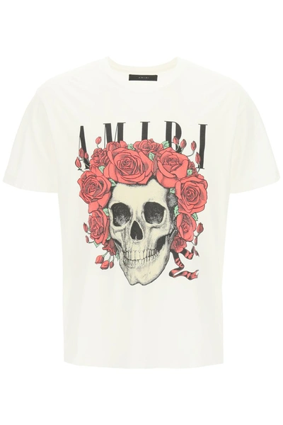 Shop Amiri Grateful Dead Print T-shirt In White