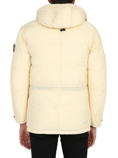 Shop Stone Island Naslan Light Watro Down-tc Parka In White