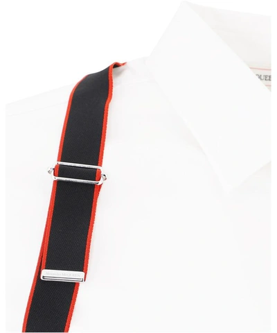 Shop Alexander Mcqueen "harness" Shirt In White