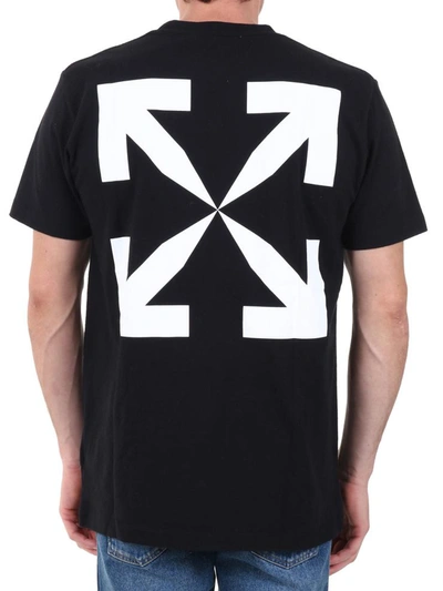 Shop Off-white Printed T-shirt Black
