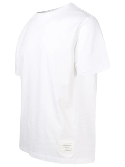 Shop Thom Browne White T-shirt