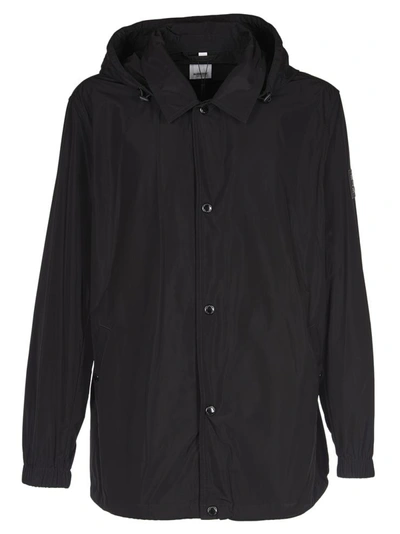 Shop Burberry Coats In Nero