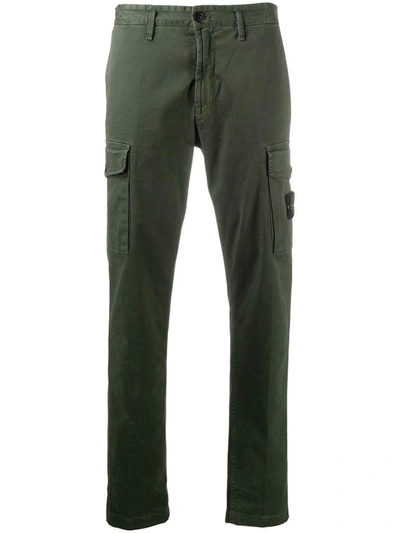 Shop Stone Island Jeans In Verde