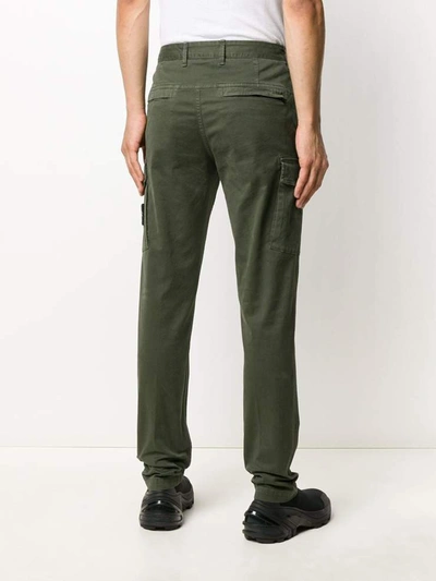 Shop Stone Island Jeans In Verde