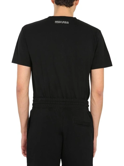 Shop Marcelo Burlon County Of Milan "monogram" T-shirt In Black