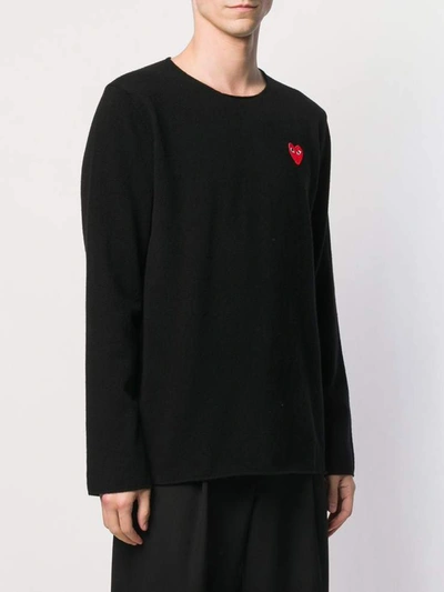 Shop Comme Des Garçons Comme Des Garcons Sweaters Black