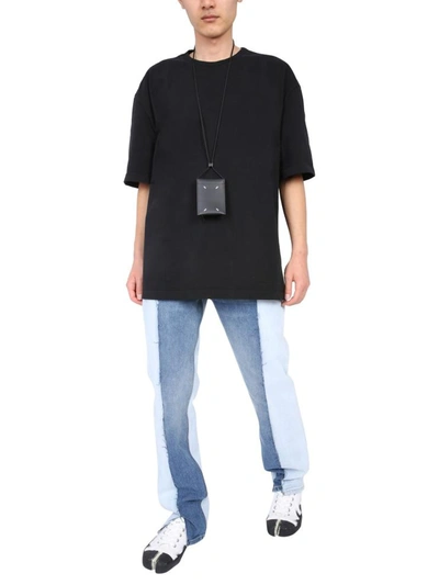 Shop Maison Margiela Crew Neck T-shirt In Black