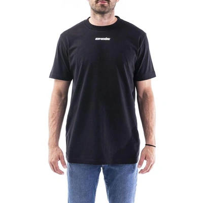 Shop Off-white T-shirts And Polos In Black - Blue