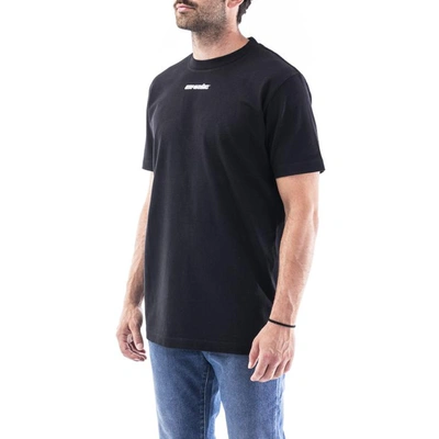 Shop Off-white T-shirts And Polos In Black - Blue