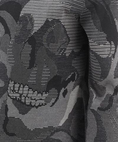 Shop Alexander Mcqueen "skull Camouflage" Jumper In Grey