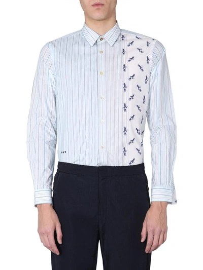 Shop Paul Smith Slim Fit Shirt In Blue