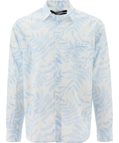 Shop Jacquemus "simon" Shirt In Light Blue