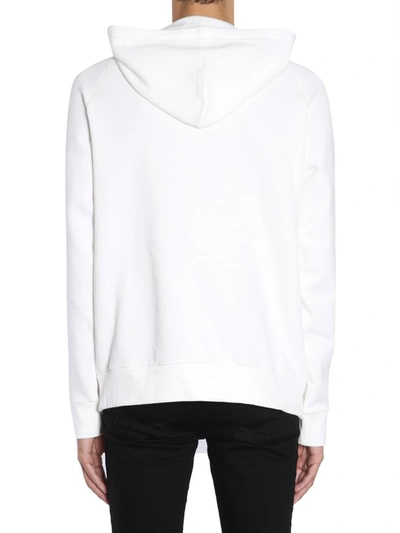 Shop Lanvin Sweatshirt Hoodie In White