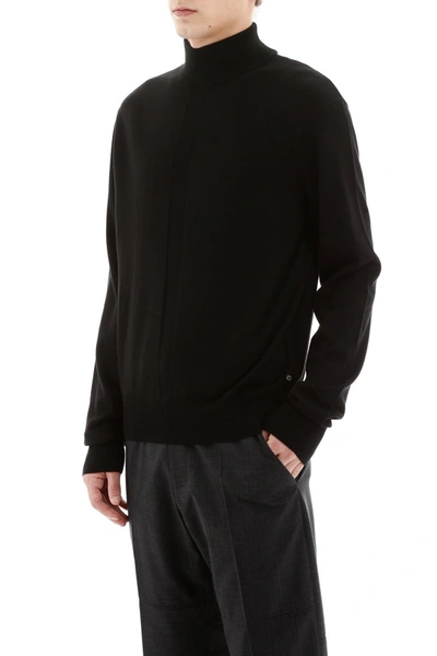 Shop Etudes Studio Etudes Mock Neck Knit In Black