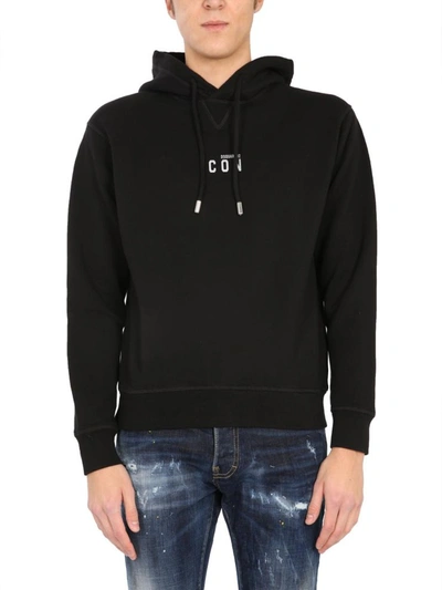 Shop Dsquared2 Hoodie In Black