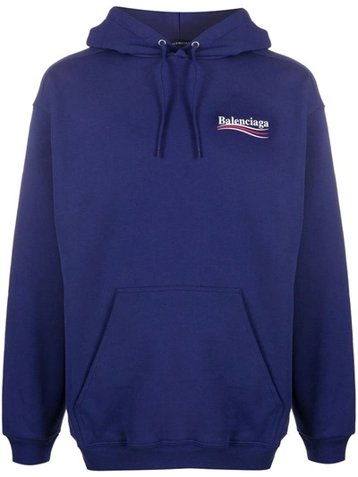 Shop Balenciaga Sweaters In Blu