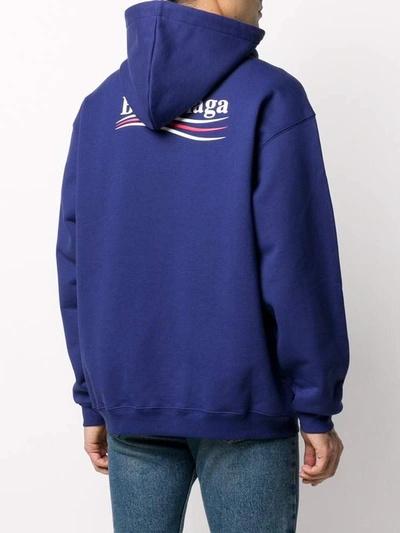 Shop Balenciaga Sweaters In Blu