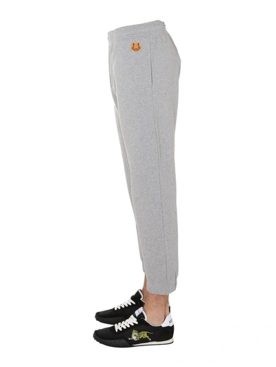 Shop Kenzo Jogging Pants In Grey