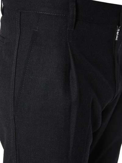Shop Comme Des Garçons Shirt A-line Trousers In Grey
