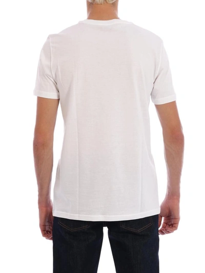Shop Dior T-shirt Cd Icon White