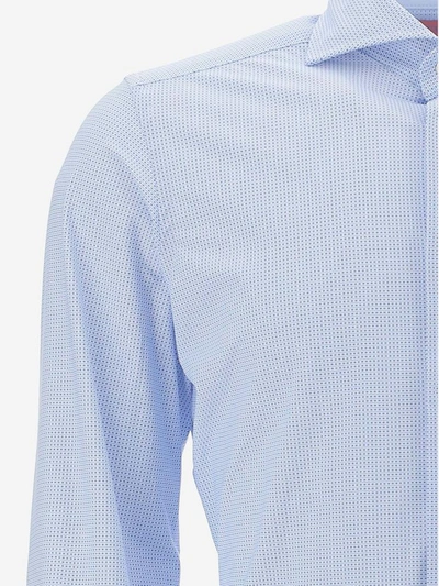 Shop Alex Inght Shirts In Azzurro