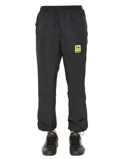 Shop Off-white Jogging Pants In Black