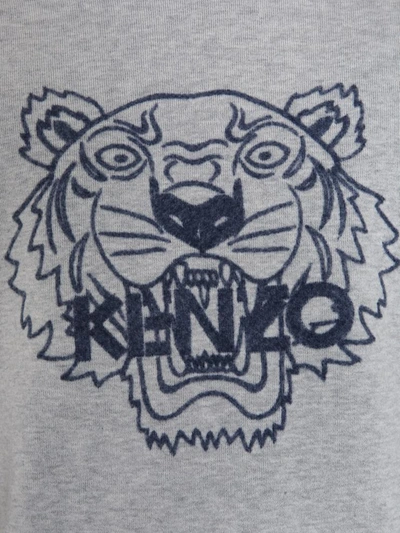 Shop Kenzo Crew Neck Sweater In Grey