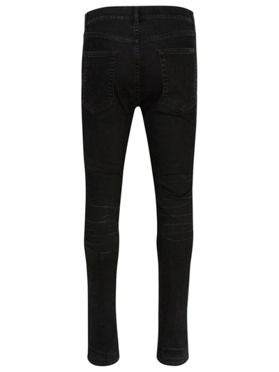 Shop Saint Laurent Jeans Skinny Nero In Black
