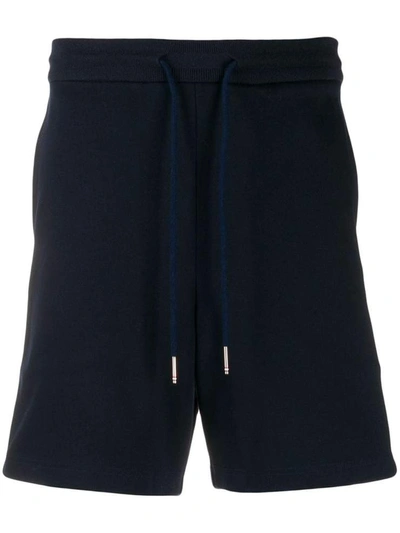 Shop Thom Browne Shorts In Blu