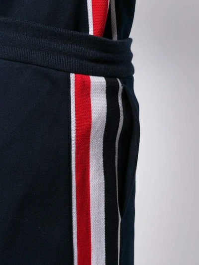 Shop Thom Browne Shorts In Blu