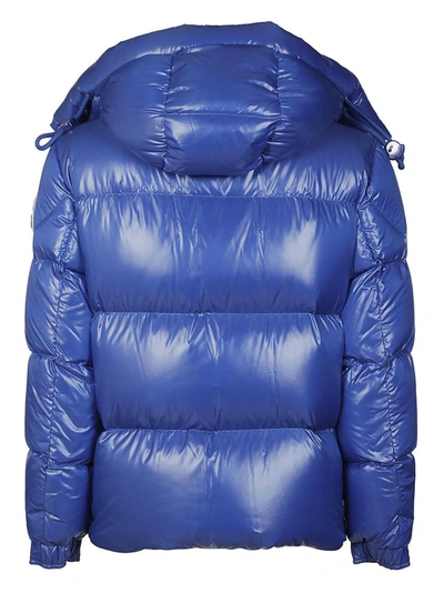 Shop Moncler Coats In Rosso