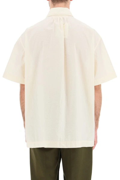 Shop Jacquemus Moisson Shirt In Off White